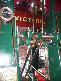Vertical triple expansion steam engine at The Bratch Credit: © Friends of The Bratch